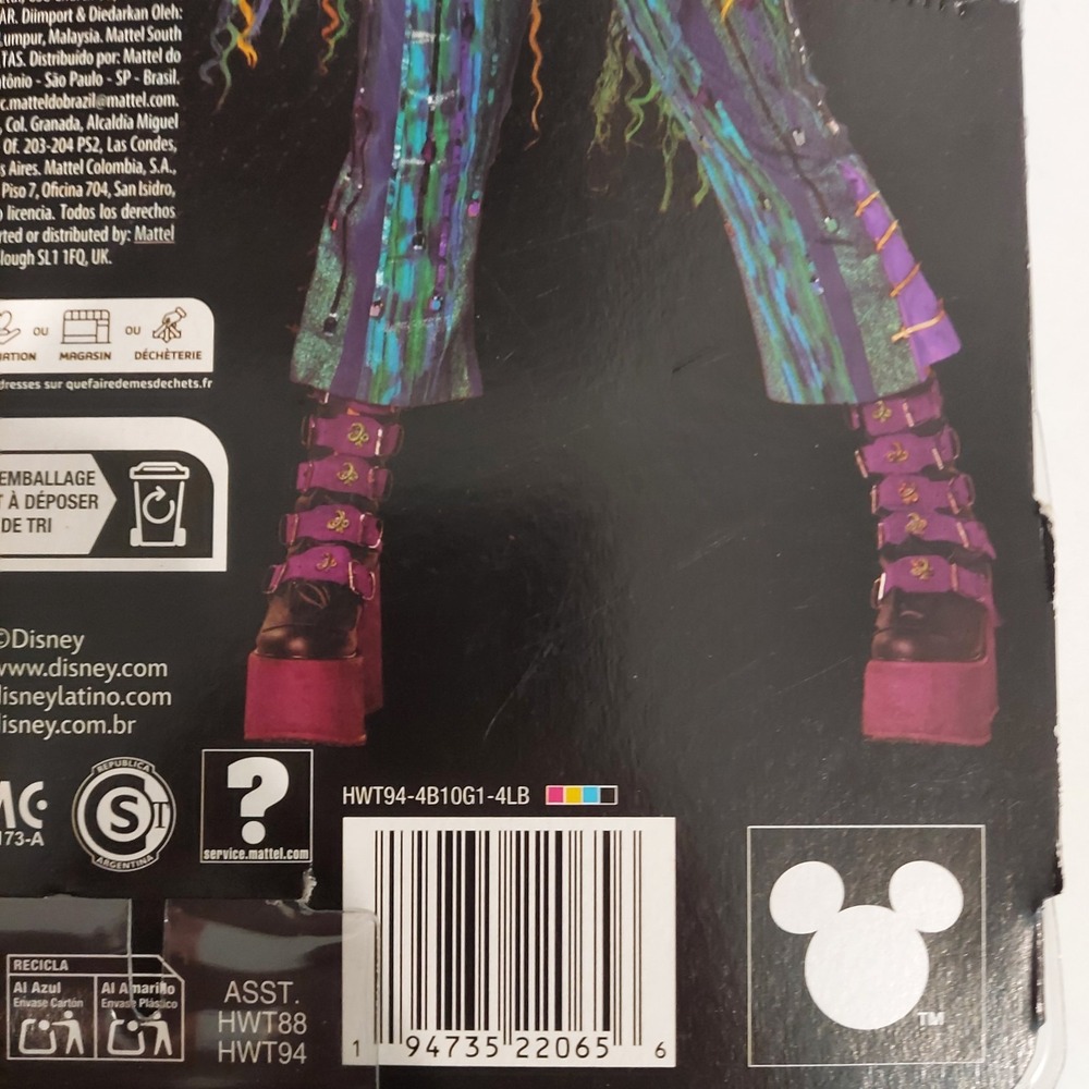 Descendants-The Rise Of Red - Uliana Doll- Disney - New In Box Mattel - Picture 8 of 9